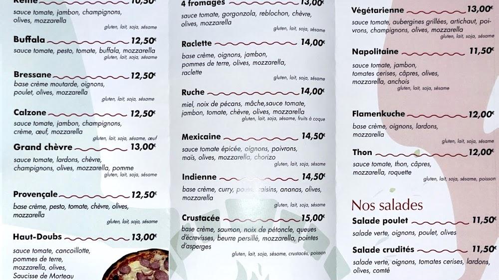 Pizzeria Artisanale La Pizz'Nocchio - Menu Image 1